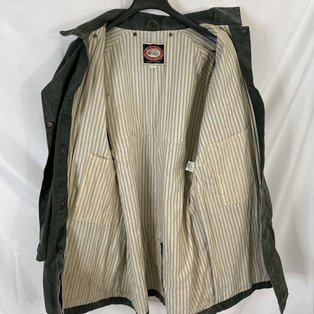 The Australian Outback Collection Denim Coat Size XL USA Western Work Coat - Picture 4 of 7